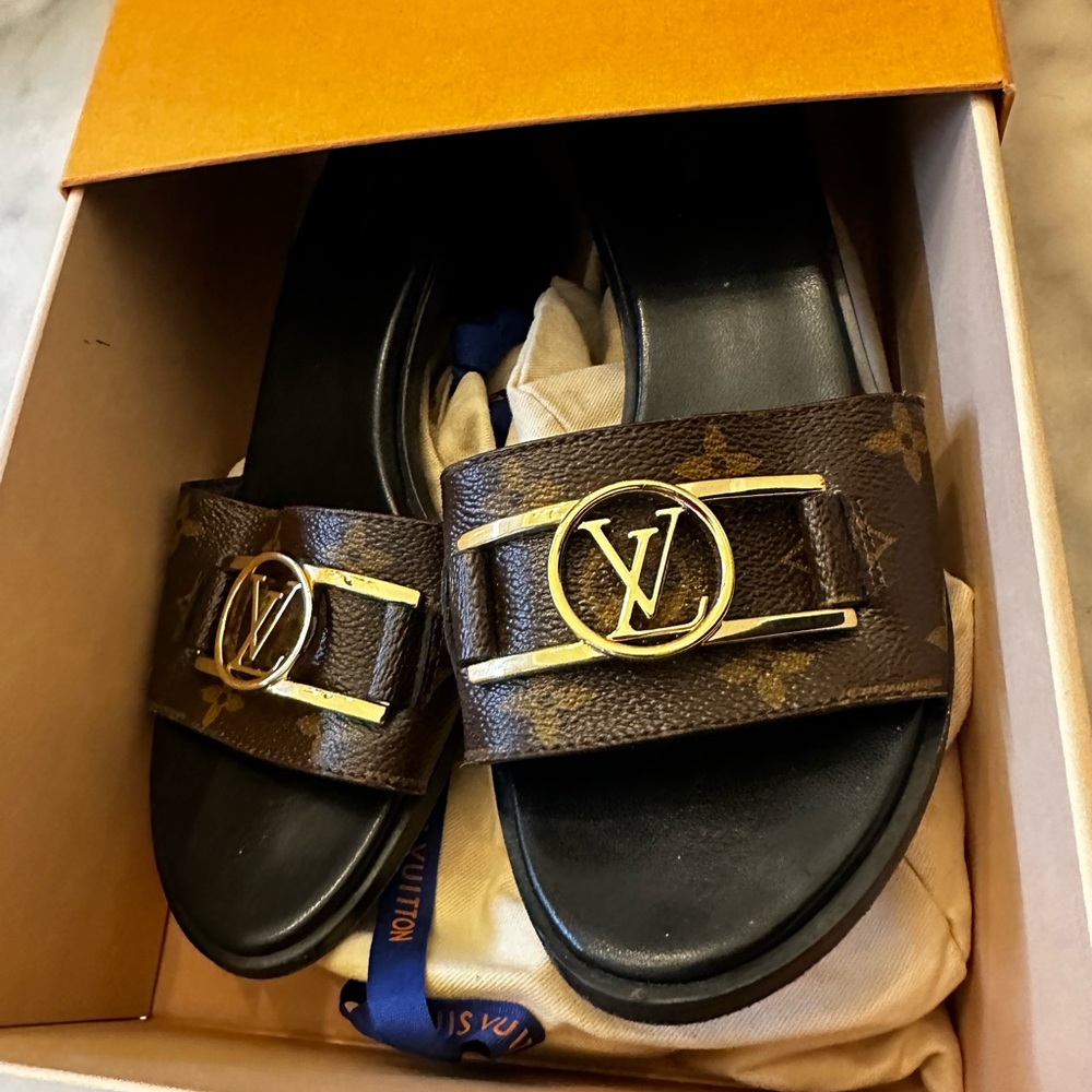 Louis Vuitton Lock It Mules